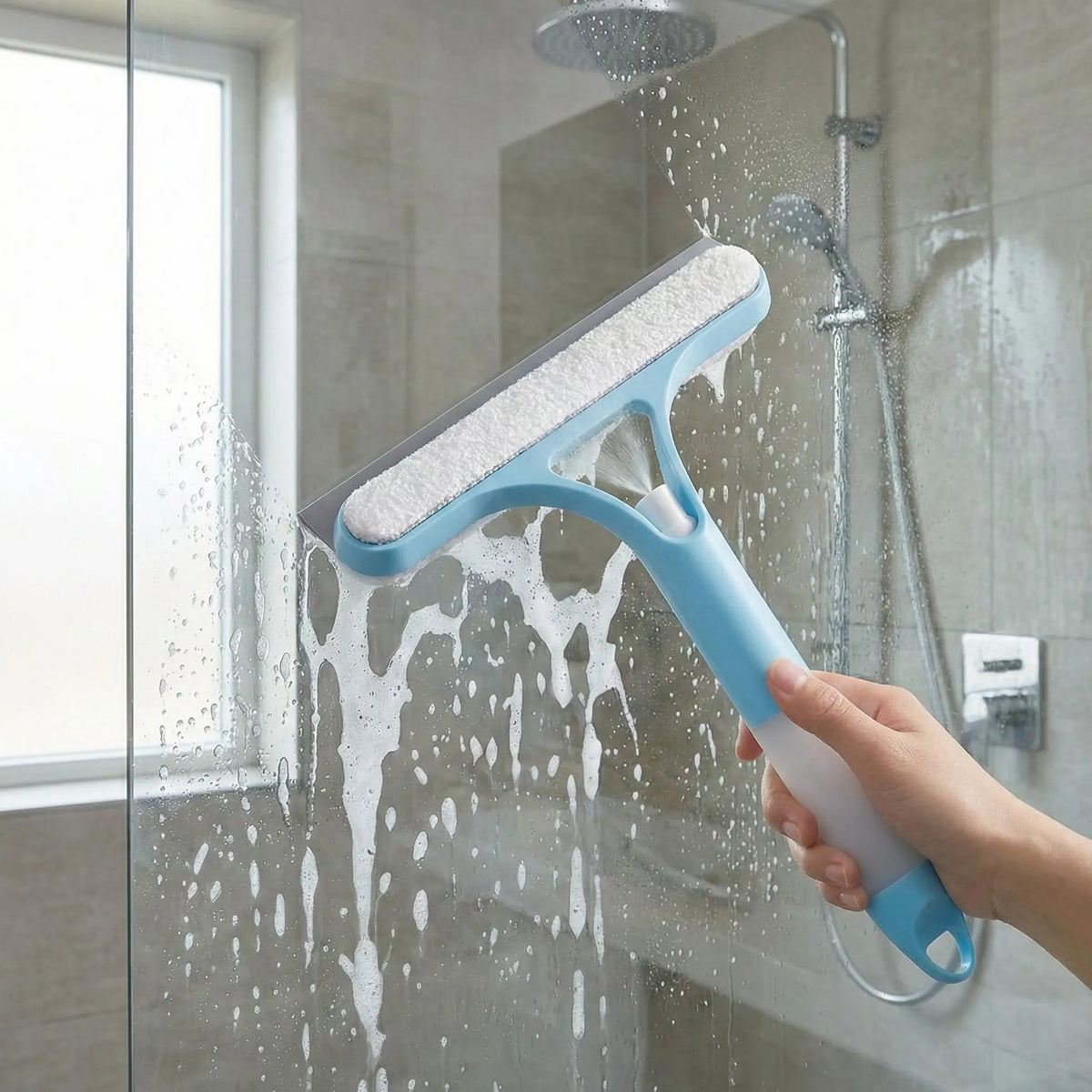 HomeHero™ 2-in-1 Spray & Squeegee Glass Cleaner